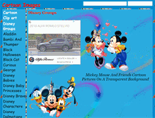 Tablet Screenshot of cartoon-clipart.disneyimage.com